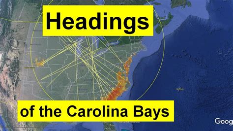 Headings of the Carolina Bays and other Impact Basins - YouTube