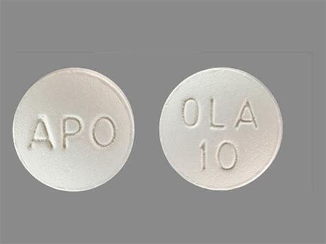 APO OLA 10 Pill Images (White / Round)