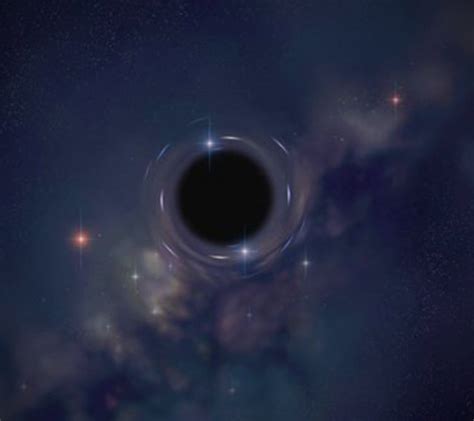 Video Shows What Happens When a Galaxy Passes Behind a Black Hole ...