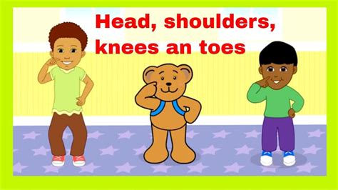 Head shoulders knees and toes bear | Starfall | | Starfall kids, Kids ...