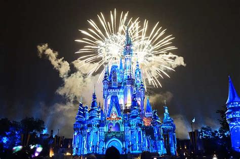 Disney Castle Fireworks