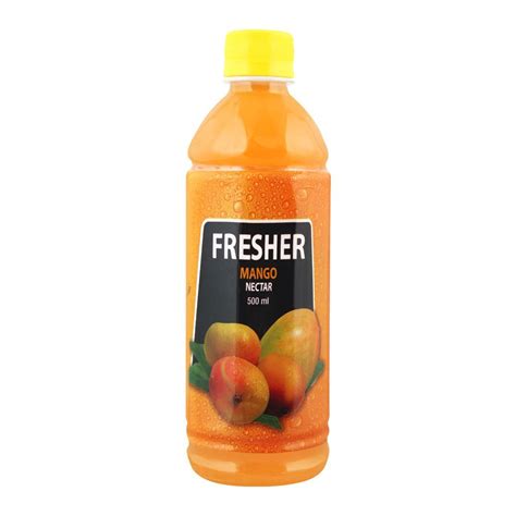 Purchase Fresher Mango Nectar Fruit Drink, 500ml, Bottle Online at ...