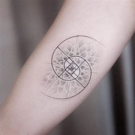 Fibonacci Spiral Tattoo Design - Design Talk