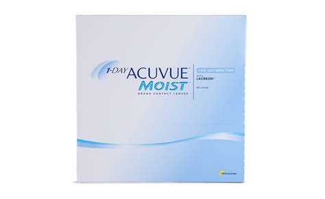 1-Day Acuvue Moist for Astigmatism 90 Pack Daily Disposable Contacts ...