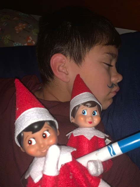 Sneaky elf | Awesome elf on the shelf ideas, Elf, The elf