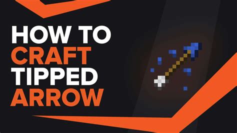 How To Make Tipped Arrow In Minecraft