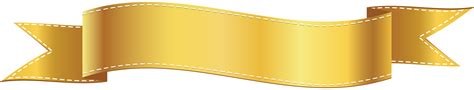 Golden Banner PNG Clip Art Image | Gallery Yopriceville - High-Quality ...