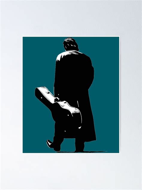 "Johnny Cash Silhouette FanArt " Poster for Sale by Damariarrico ...