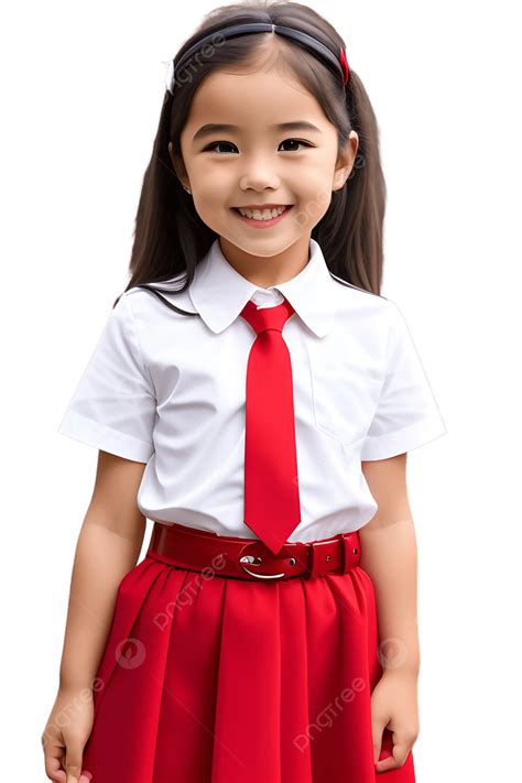 Smiling Little Girl Wearing School Uniform, Smiling Little Girl, Little ...