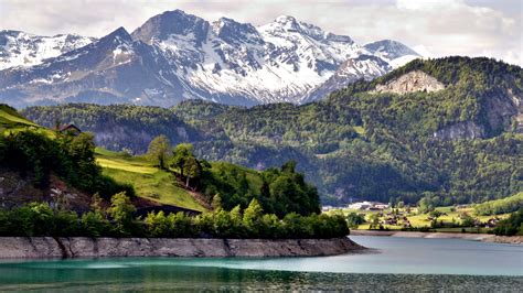 🔥 Free Download Outstanding Landscape From Swiss Alps On The Way by ...