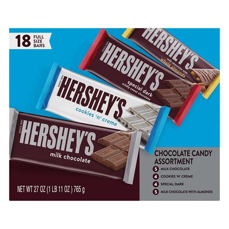 Hershey's Assorted Full Size Candy Bars Box - Shop Candy at H-E-B