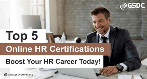 Top 5 HR Certifications Online to Boost Your HR Career