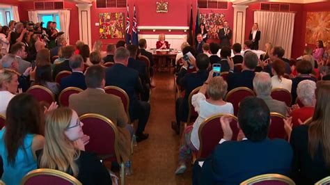 Steven Miles sworn in as Queensland's new premier