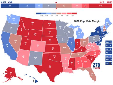 Presidential Election of 2000 - 270toWin