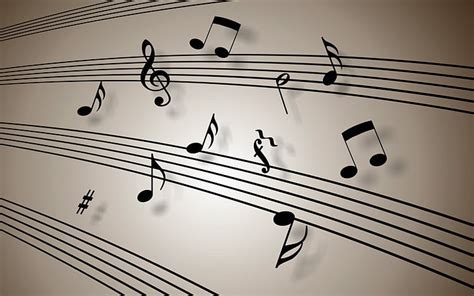 Music Notes Background Wallpaper