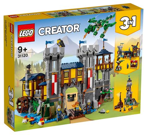 LEGO Creator 3-in-1 Medieval Castle (31120) Revealed - The Brick Fan