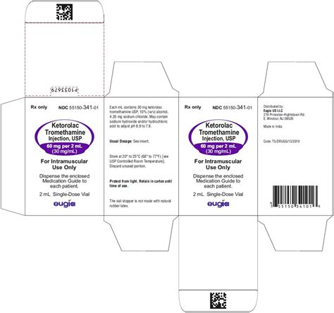 Ketorolac Injection - FDA prescribing information, side effects and uses