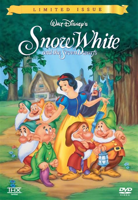 Snow White and the Seven Dwarfs DVD 1997 | Vhs and DVD Credits Wiki ...