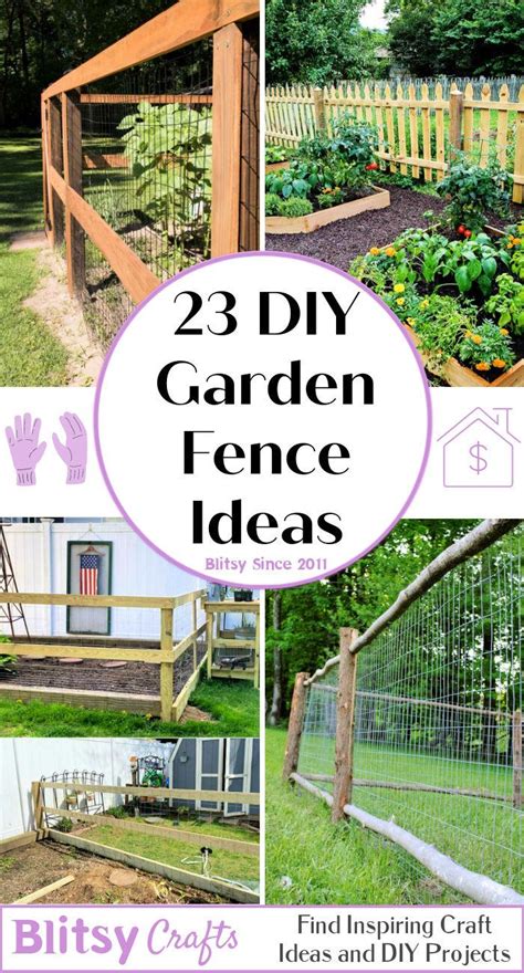 23 Durable DIY Garden Fence Ideas To Keep Your Gaden Safe