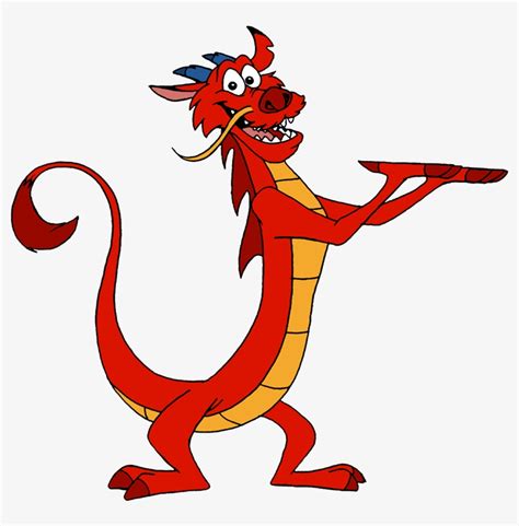 Mushu By Lionkingrulez-d6g7l0s - Mushu Mulan Transparent PNG - 818x778 ...