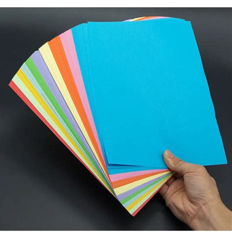 Multicolor paper 80g A4 colored copy paper 10 color available 100 ...