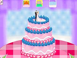 Wedding Cake Decorating Game online to play free games - Gamedoz.com