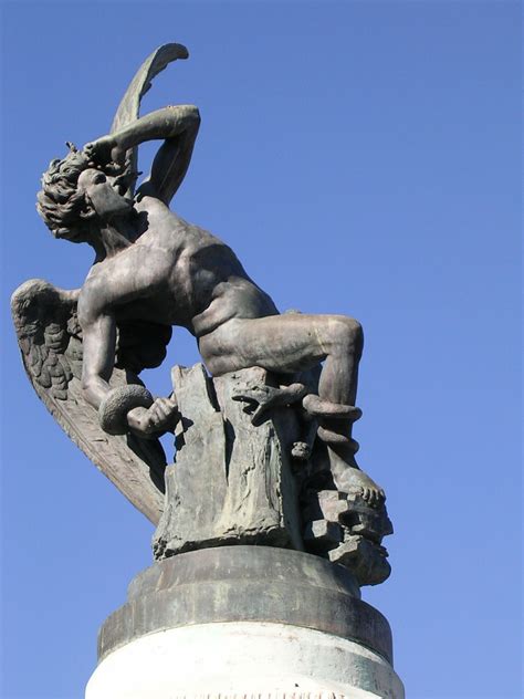 Ángel Caído - Ricardo Bellver - 1874 (Parque del Retiro - Madrid ...