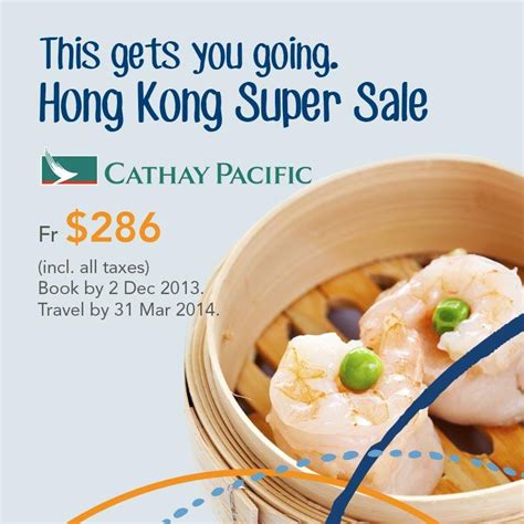 Zuji Singapore Hong Kong Super Sale, Fly With Cathay Pacific From $286 ...