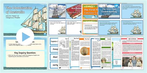 First Fleet Upper Primary Resource Pack - Year 5 - Australia