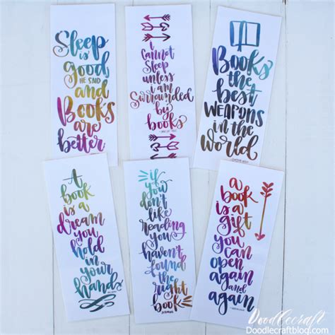 Beautiful Bookmarks With Quotes - ShortQuotes.cc