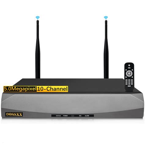 10-Channel 5.0MP Wireless NVR Wireless Security Camera System ...