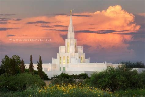 Phoenix Arizona Temple Sunset Northeast - LDS Temple Pictures | Temple ...