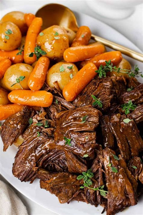 Instant Pot Pot Roast with Potatoes and Carrots | Recipe | Pot roast ...