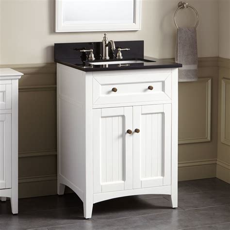 24" Halifax Vanity for Rectangular Undermount Sink - White | Small ...