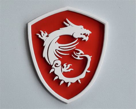 MSI Dragon Logo Gaming G Series Plaque - Etsy