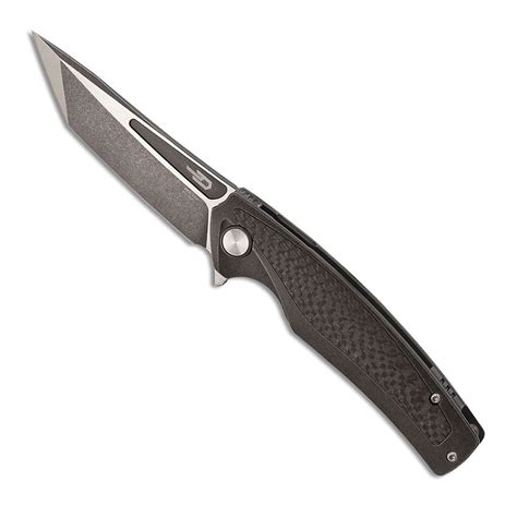 Bestech Knives Predator Black Stonewash Titanium with Carbon Fiber ...