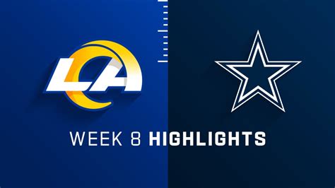 Rams vs Cowboys Highlights | Week 8