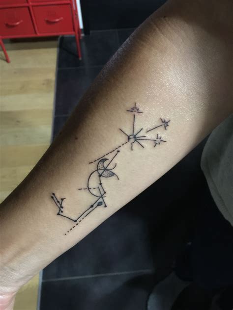 Scorpio Tattoo Constellation