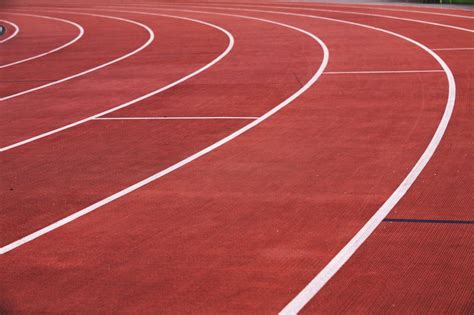 Athletics Running Track Royalty-Free Stock Photo