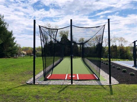 Residential Backyard Batting Cage - SportProsUSA