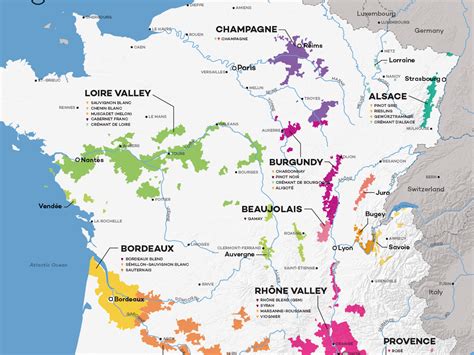 French Wine Exploration Map | Wine Folly