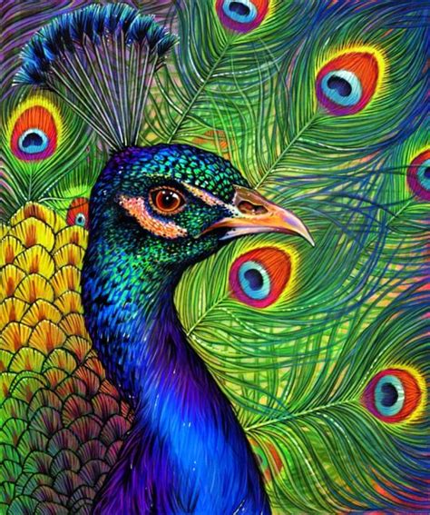 Log in | Peacock drawing, Peacock painting, Peacock wall art