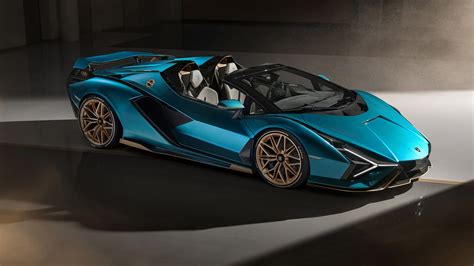 Lamborghini Sián Roadster 2020 4K 5K HD Wallpapers | HD Wallpapers | ID ...