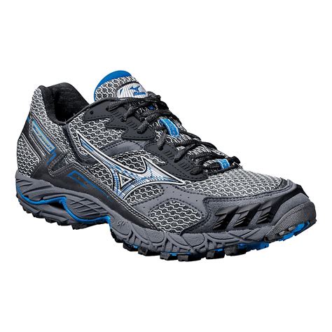 Mens Mizuno WAVE Ascend 4 Trail Running Shoe at Road Runner Sports