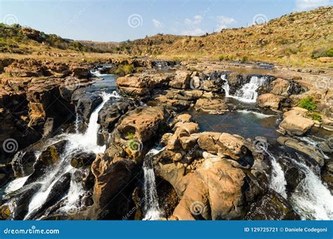 Blyde River Canyon Waterfalls; Mpumalanga Near Graskop. South Africa ...