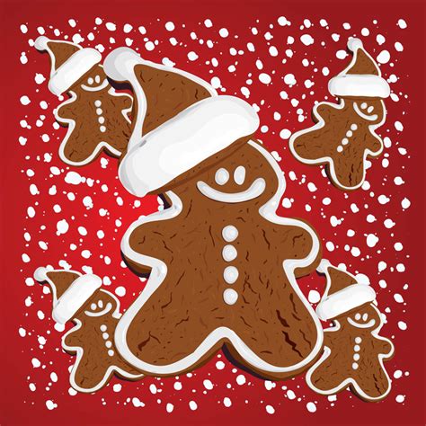 Christmas Gingerbread Wallpaper - WallpaperSafari