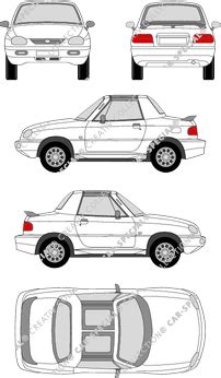 Search vehicle drawings | ccvision CAR-SPECIAL®: Suzuki X-90