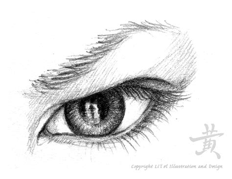 Angry Eye - working sketch 1 by Lil-el-art on DeviantArt