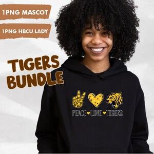 HBCU Grambling State University Tigers Mascot Lady - Etsy