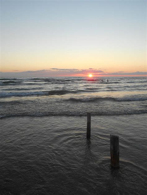 Sauble Beach Sunset - Surfers Photograph by Richard Andrews - Fine Art ...